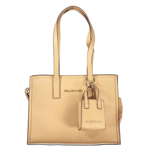 Mario Valentino Beige Polyurethane Women Women\'s Handbag